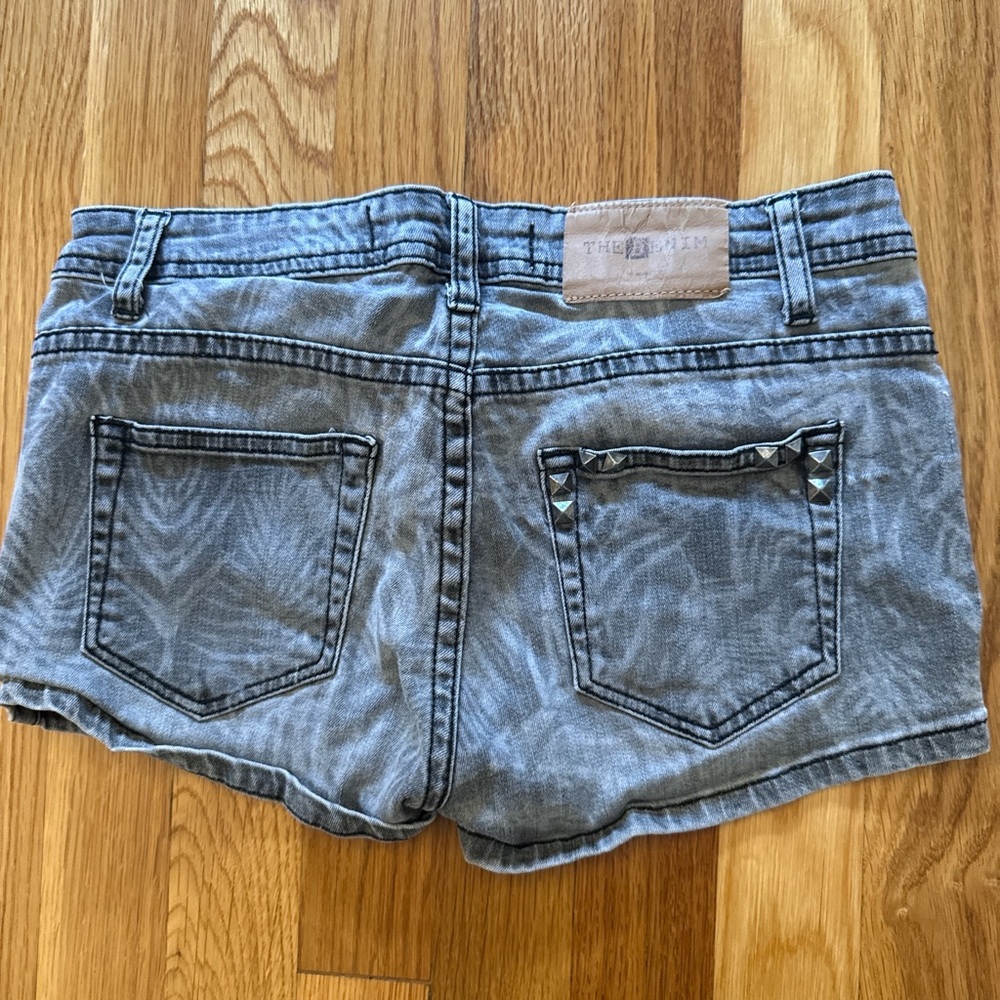 Workshop Republic Clothing Light Gray Jean Shorts